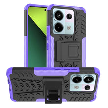 Load image into Gallery viewer, Tire Texture TPU + PC Phone Case with Holder, For Xiaomi Redmi A3 4G, For Xiaomi Redmi Note 13 4G, For Xiaomi Poco C65, For Xiaomi Redmi Note 13 5G Global, For Xiaomi Redmi 13C 4G, For Xiaomi Redmi Note 13 Pro+ 5G, For Xiaomi Redmi Note 13 Pro 5G Globa...