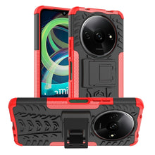 Load image into Gallery viewer, Tire Texture TPU + PC Phone Case with Holder, For Xiaomi Redmi A3 4G, For Xiaomi Redmi Note 13 4G, For Xiaomi Poco C65, For Xiaomi Redmi Note 13 5G Global, For Xiaomi Redmi 13C 4G, For Xiaomi Redmi Note 13 Pro+ 5G, For Xiaomi Redmi Note 13 Pro 5G Globa...