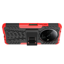 Load image into Gallery viewer, Tire Texture TPU + PC Phone Case with Holder, For Xiaomi Redmi A3 4G, For Xiaomi Redmi Note 13 4G, For Xiaomi Poco C65, For Xiaomi Redmi Note 13 5G Global, For Xiaomi Redmi 13C 4G, For Xiaomi Redmi Note 13 Pro+ 5G, For Xiaomi Redmi Note 13 Pro 5G Globa...