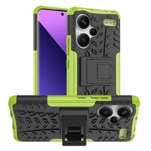 Load image into Gallery viewer, Tire Texture TPU + PC Phone Case with Holder, For Xiaomi Redmi A3 4G, For Xiaomi Redmi Note 13 4G, For Xiaomi Poco C65, For Xiaomi Redmi Note 13 5G Global, For Xiaomi Redmi 13C 4G, For Xiaomi Redmi Note 13 Pro+ 5G, For Xiaomi Redmi Note 13 Pro 5G Globa...