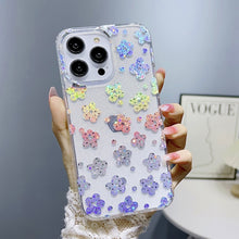 Load image into Gallery viewer, Little Star Series Glitter Powder TPU Phone Case, For iPhone 13 Pro, For iPhone 13 Pro Max, For iPhone 12, For iPhone 12 Pro