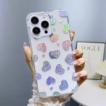 Load image into Gallery viewer, Little Star Series Glitter Powder TPU Phone Case, For iPhone 13 Pro, For iPhone 13 Pro Max, For iPhone 12, For iPhone 12 Pro