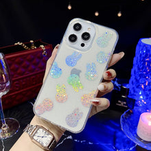 Load image into Gallery viewer, Little Star Series Glitter Powder TPU Phone Case, For iPhone 13 Pro, For iPhone 13 Pro Max, For iPhone 12, For iPhone 12 Pro