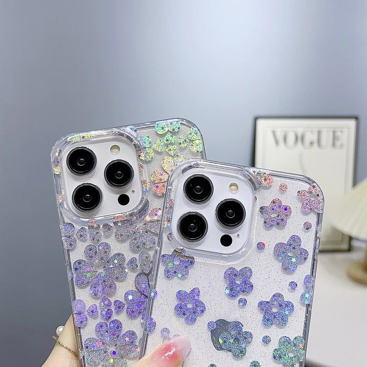 Little Star Series Glitter Powder TPU Phone Case