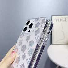 Load image into Gallery viewer, Little Star Series Glitter Powder TPU Phone Case, For iPhone 13 Pro, For iPhone 13 Pro Max, For iPhone 12, For iPhone 12 Pro
