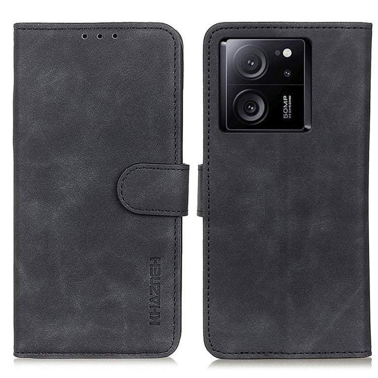 KHAZNEH Retro Texture Flip Leather Phone Case, For Xiaomi Redmi Note 13 5G Global, For Xiaomi Redmi Note 13 Pro+, For Xiaomi Redmi Note 13 Pro, For Xiaomi 13T 5G / Redmi K60 Ultra 5G, For Xiaomi Redmi 12 4G, For Xiaomi Poco F5 Pro/Redmi K60/K60 Pro    ...