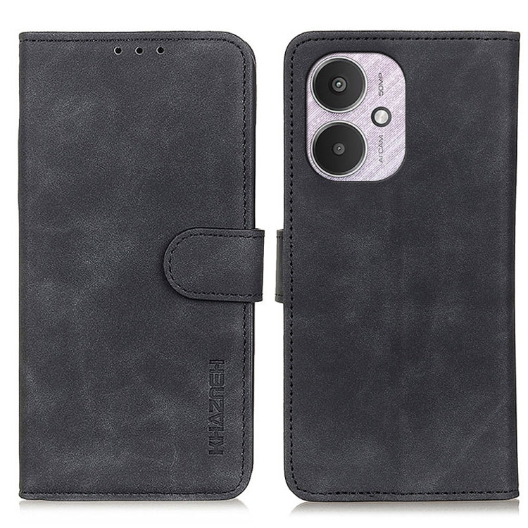 KHAZNEH Retro Texture Flip Leather Phone Case, For Xiaomi Poco F6 / Redmi Turbo 3, For Xiaomi Poco F6 Pro, For Xiaomi Redmi K70 5G / K70 Pro 5G, For Xiaomi Redmi Note 13 Pro 4G/Poco M6 Pro 4G, For Xiaomi Redmi A3, For Xiaomi Redmi 13C                  ...