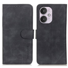 Load image into Gallery viewer, KHAZNEH Retro Texture Flip Leather Phone Case, For Xiaomi Poco F6 / Redmi Turbo 3, For Xiaomi Poco F6 Pro, For Xiaomi Redmi K70 5G / K70 Pro 5G, For Xiaomi Redmi Note 13 Pro 4G/Poco M6 Pro 4G, For Xiaomi Redmi A3, For Xiaomi Redmi 13C                  ...
