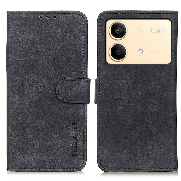 KHAZNEH Retro Texture Flip Leather Phone Case, For Xiaomi Poco F6 / Redmi Turbo 3, For Xiaomi Poco F6 Pro, For Xiaomi Redmi K70 5G / K70 Pro 5G, For Xiaomi Redmi Note 13 Pro 4G/Poco M6 Pro 4G, For Xiaomi Redmi A3, For Xiaomi Redmi 13C                  ...