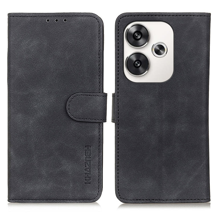 KHAZNEH Retro Texture Flip Leather Phone Case, For Xiaomi Poco F6 / Redmi Turbo 3, For Xiaomi Poco F6 Pro, For Xiaomi Redmi K70 5G / K70 Pro 5G, For Xiaomi Redmi Note 13 Pro 4G/Poco M6 Pro 4G, For Xiaomi Redmi A3, For Xiaomi Redmi 13C                  ...
