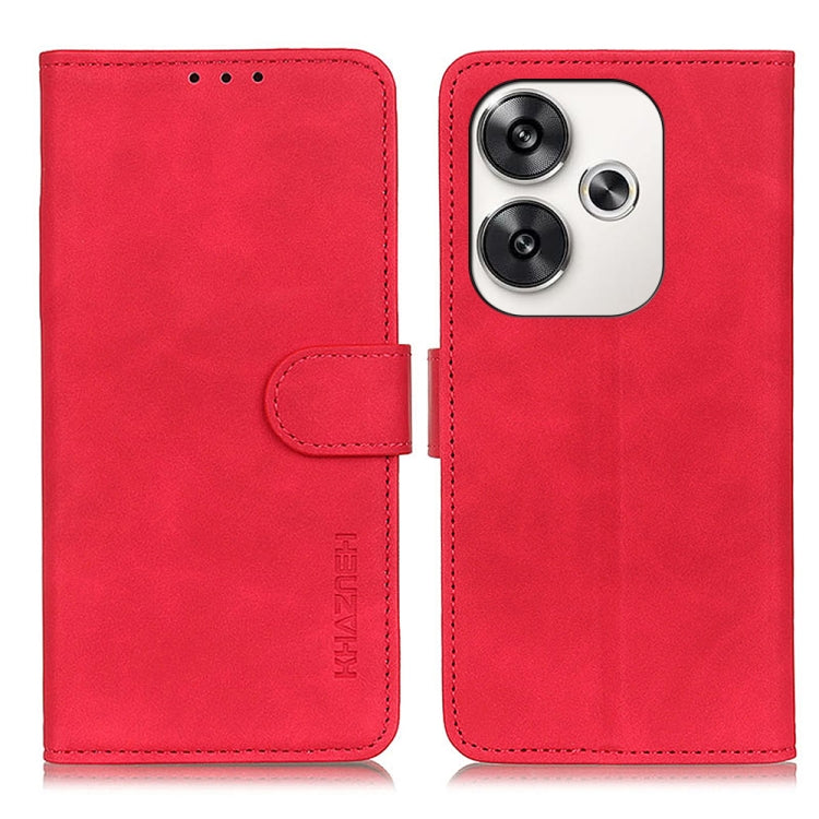 KHAZNEH Retro Texture Flip Leather Phone Case, For Xiaomi Poco F6 / Redmi Turbo 3, For Xiaomi Poco F6 Pro, For Xiaomi Redmi K70 5G / K70 Pro 5G, For Xiaomi Redmi Note 13 Pro 4G/Poco M6 Pro 4G, For Xiaomi Redmi A3, For Xiaomi Redmi 13C                  ...