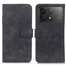 Load image into Gallery viewer, KHAZNEH Retro Texture Flip Leather Phone Case, For Xiaomi Poco F6 / Redmi Turbo 3, For Xiaomi Poco F6 Pro, For Xiaomi Redmi K70 5G / K70 Pro 5G, For Xiaomi Redmi Note 13 Pro 4G/Poco M6 Pro 4G, For Xiaomi Redmi A3, For Xiaomi Redmi 13C                  ...