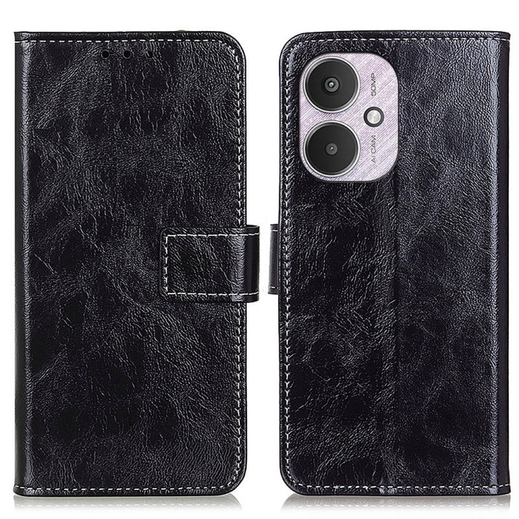 Retro Crazy Horse Texture Leather Phone Case, For Xiaomi Poco F6 / Redmi Turbo 3, For Xiaomi Poco F6 Pro, For Xiaomi Redmi K70 5G / K70 Pro 5G, For Xiaomi Redmi Note 13 Pro 4G/Poco M6 Pro 4G, For Xiaomi Redmi A3, For Xiaomi Redmi 13C                   ...