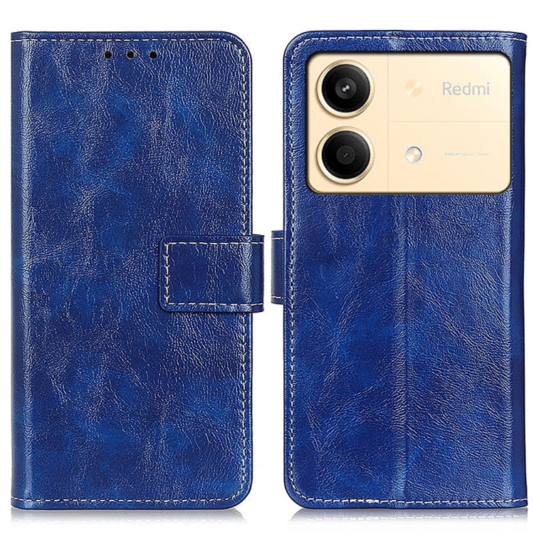 Retro Crazy Horse Texture Leather Phone Case, For Xiaomi Poco F6 / Redmi Turbo 3, For Xiaomi Poco F6 Pro, For Xiaomi Redmi K70 5G / K70 Pro 5G, For Xiaomi Redmi Note 13 Pro 4G/Poco M6 Pro 4G, For Xiaomi Redmi A3, For Xiaomi Redmi 13C                   ...