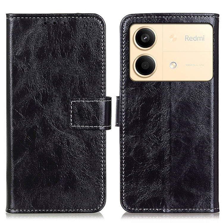Retro Crazy Horse Texture Leather Phone Case, For Xiaomi Poco F6 / Redmi Turbo 3, For Xiaomi Poco F6 Pro, For Xiaomi Redmi K70 5G / K70 Pro 5G, For Xiaomi Redmi Note 13 Pro 4G/Poco M6 Pro 4G, For Xiaomi Redmi A3, For Xiaomi Redmi 13C                   ...