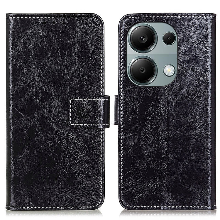 Retro Crazy Horse Texture Leather Phone Case, For Xiaomi Poco F6 / Redmi Turbo 3, For Xiaomi Poco F6 Pro, For Xiaomi Redmi K70 5G / K70 Pro 5G, For Xiaomi Redmi Note 13 Pro 4G/Poco M6 Pro 4G, For Xiaomi Redmi A3, For Xiaomi Redmi 13C                   ...