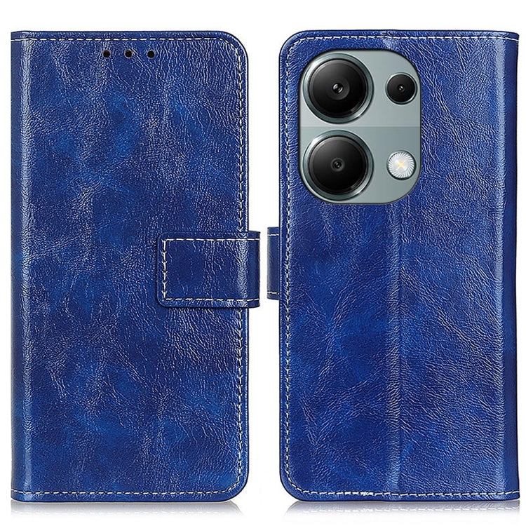 Retro Crazy Horse Texture Leather Phone Case, For Xiaomi Poco F6 / Redmi Turbo 3, For Xiaomi Poco F6 Pro, For Xiaomi Redmi K70 5G / K70 Pro 5G, For Xiaomi Redmi Note 13 Pro 4G/Poco M6 Pro 4G, For Xiaomi Redmi A3, For Xiaomi Redmi 13C                   ...