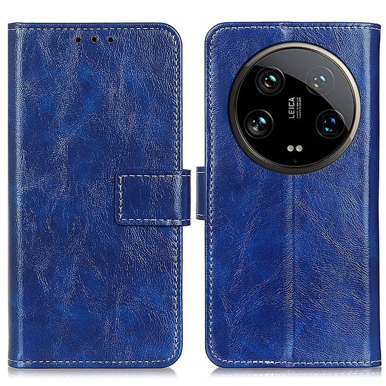 Retro Crazy Horse Texture Leather Phone Case, For Xiaomi Redmi Note 13 Pro 5G/Poco X6, For Xiaomi 14 Ultra, For Xiaomi 14 Pro, For Xiaomi 14, For Xiaomi Redmi Note 13 5G Global, For Xiaomi Redmi Note 13 Pro+, For Xiaomi 13T 5G / Redmi K60 Ultra 5G     ...