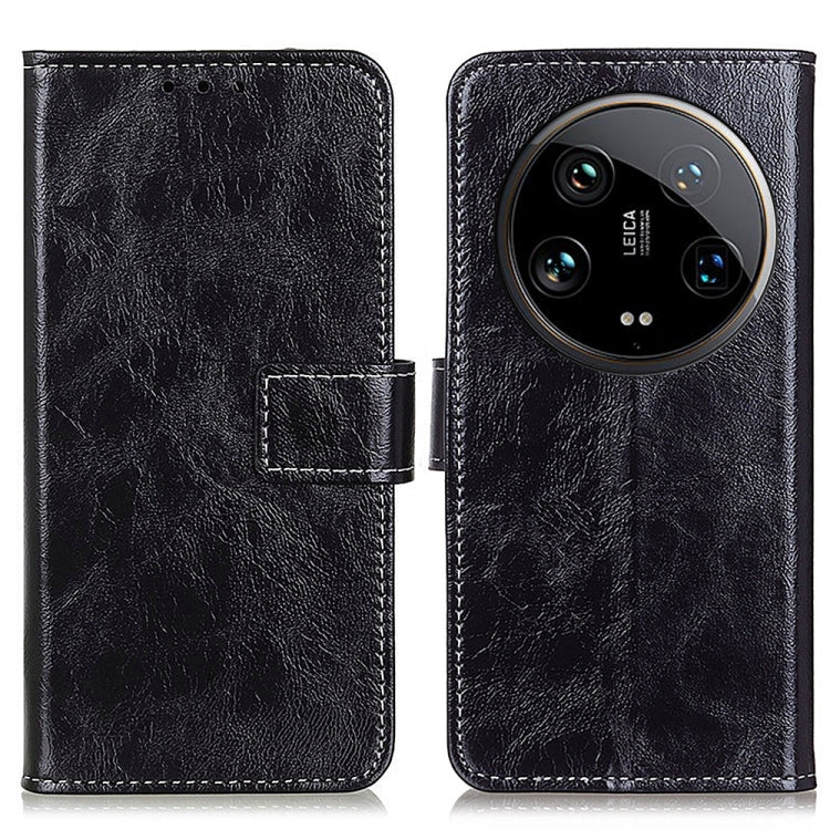 Retro Crazy Horse Texture Leather Phone Case, For Xiaomi Redmi Note 13 Pro 5G/Poco X6, For Xiaomi 14 Ultra, For Xiaomi 14 Pro, For Xiaomi 14, For Xiaomi Redmi Note 13 5G Global, For Xiaomi Redmi Note 13 Pro+, For Xiaomi 13T 5G / Redmi K60 Ultra 5G     ...