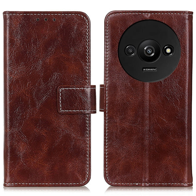 Retro Crazy Horse Texture Leather Phone Case, For Xiaomi Poco F6 / Redmi Turbo 3, For Xiaomi Poco F6 Pro, For Xiaomi Redmi K70 5G / K70 Pro 5G, For Xiaomi Redmi Note 13 Pro 4G/Poco M6 Pro 4G, For Xiaomi Redmi A3, For Xiaomi Redmi 13C                   ...