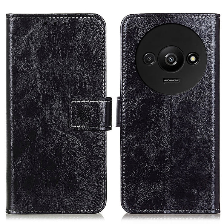 Retro Crazy Horse Texture Leather Phone Case, For Xiaomi Poco F6 / Redmi Turbo 3, For Xiaomi Poco F6 Pro, For Xiaomi Redmi K70 5G / K70 Pro 5G, For Xiaomi Redmi Note 13 Pro 4G/Poco M6 Pro 4G, For Xiaomi Redmi A3, For Xiaomi Redmi 13C                   ...