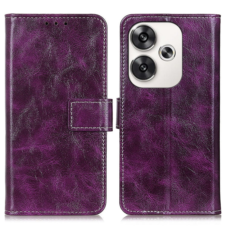 Retro Crazy Horse Texture Leather Phone Case, For Xiaomi Poco F6 / Redmi Turbo 3, For Xiaomi Poco F6 Pro, For Xiaomi Redmi K70 5G / K70 Pro 5G, For Xiaomi Redmi Note 13 Pro 4G/Poco M6 Pro 4G, For Xiaomi Redmi A3, For Xiaomi Redmi 13C                   ...