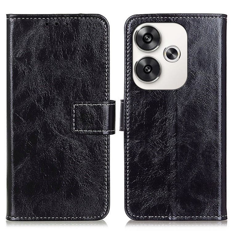 Retro Crazy Horse Texture Leather Phone Case, For Xiaomi Poco F6 / Redmi Turbo 3, For Xiaomi Poco F6 Pro, For Xiaomi Redmi K70 5G / K70 Pro 5G, For Xiaomi Redmi Note 13 Pro 4G/Poco M6 Pro 4G, For Xiaomi Redmi A3, For Xiaomi Redmi 13C                   ...