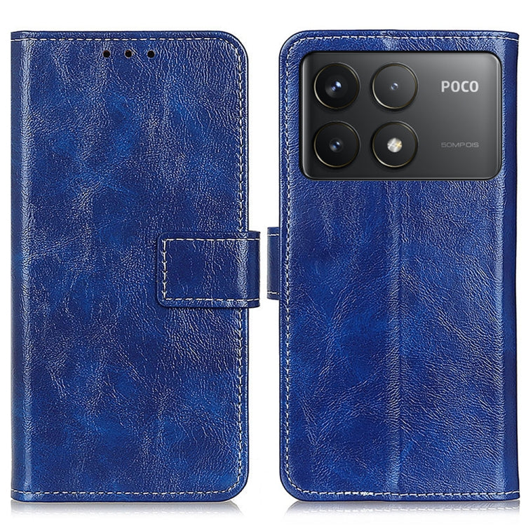Retro Crazy Horse Texture Leather Phone Case, For Xiaomi Poco F6 / Redmi Turbo 3, For Xiaomi Poco F6 Pro, For Xiaomi Redmi K70 5G / K70 Pro 5G, For Xiaomi Redmi Note 13 Pro 4G/Poco M6 Pro 4G, For Xiaomi Redmi A3, For Xiaomi Redmi 13C                   ...