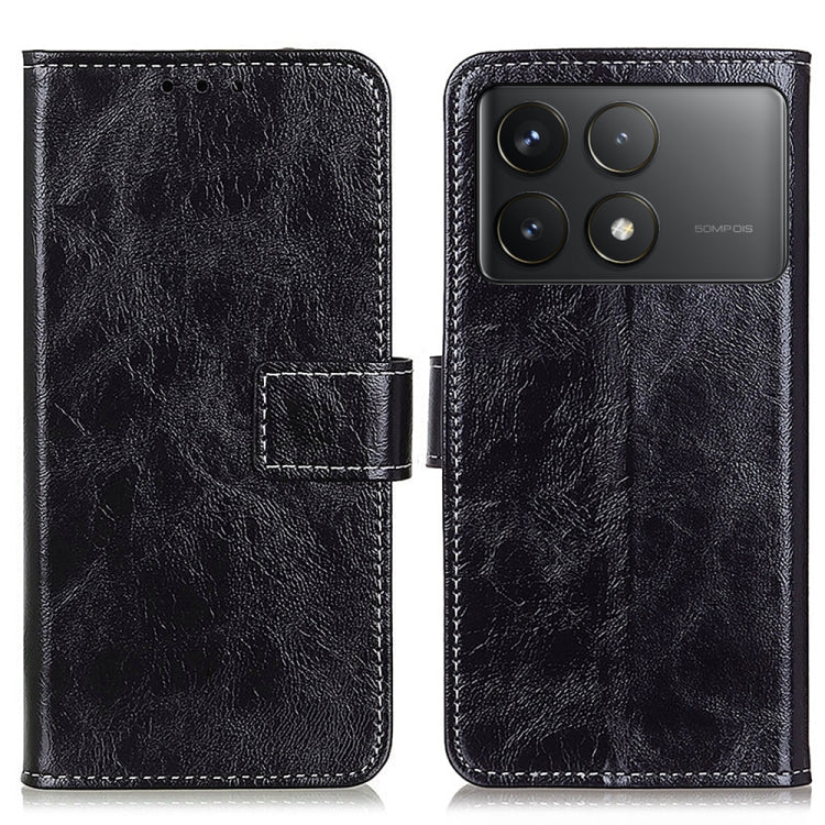 Retro Crazy Horse Texture Leather Phone Case, For Xiaomi Poco F6 / Redmi Turbo 3, For Xiaomi Poco F6 Pro, For Xiaomi Redmi K70 5G / K70 Pro 5G, For Xiaomi Redmi Note 13 Pro 4G/Poco M6 Pro 4G, For Xiaomi Redmi A3, For Xiaomi Redmi 13C                   ...