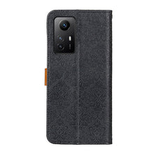 Load image into Gallery viewer, European Floral Embossed Leather Phone Case, For Xiaomi Redmi Note 12S 4G