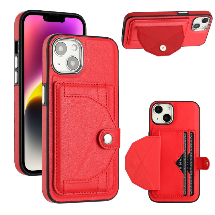 Shockproof Leather Phone Case with Card Holder, For iPhone 15 Pro Max, For iPhone 14, For iPhone 14 Plus, For iPhone 15 Pro, For iPhone 15 Plus, For iPhone 14 Pro, For iPhone 14 Pro Max, For iPhone 15