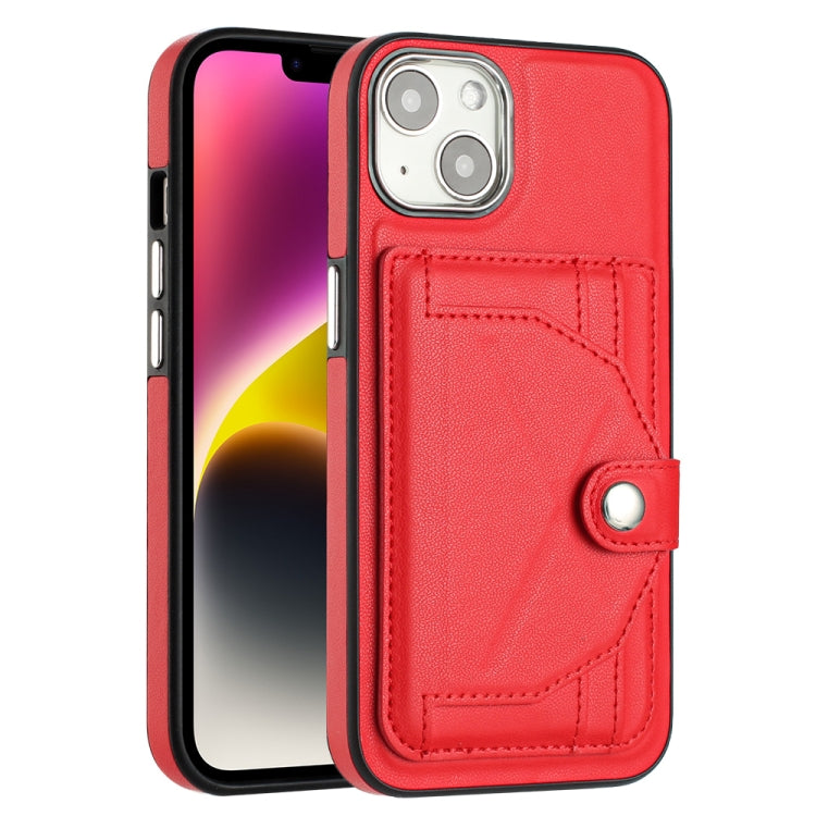 Shockproof Leather Phone Case with Card Holder, For iPhone 14, For iPhone 15 Pro Max, For iPhone 15 Pro, For iPhone 14 Plus, For iPhone 14 Pro, For iPhone 15 Plus, For iPhone 15, For iPhone 14 Pro Max