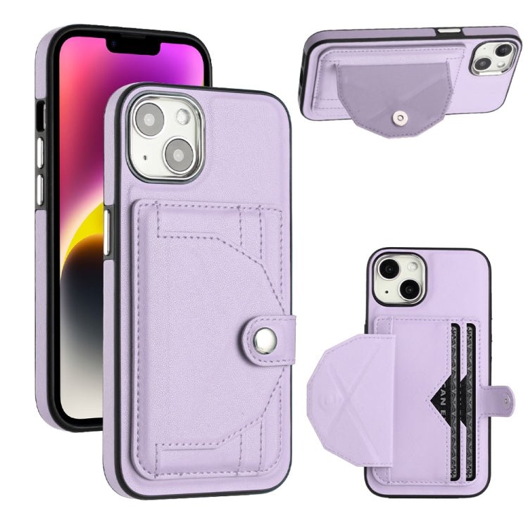 Shockproof Leather Phone Case with Card Holder, For iPhone 15 Pro Max, For iPhone 14, For iPhone 14 Plus, For iPhone 15 Pro, For iPhone 15 Plus, For iPhone 14 Pro, For iPhone 14 Pro Max, For iPhone 15