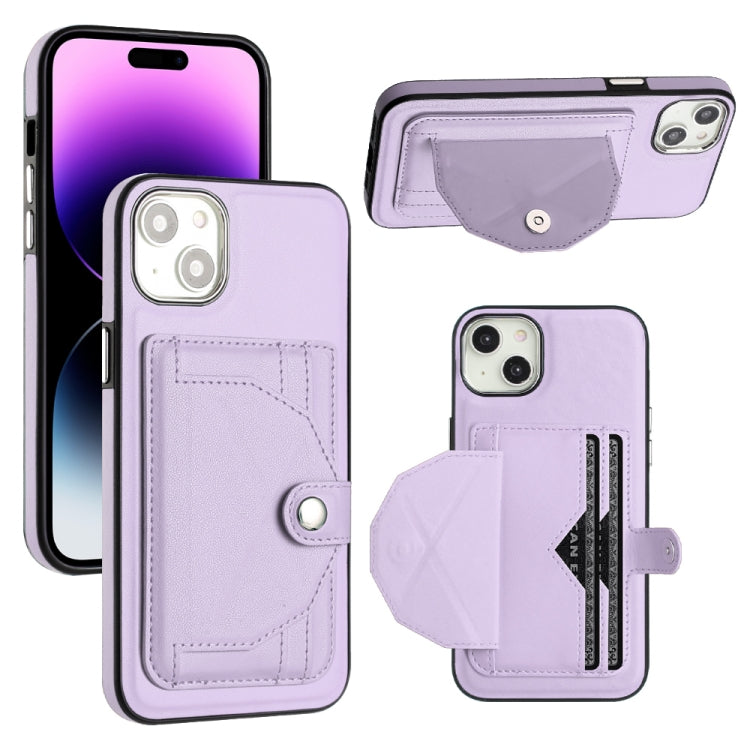 Shockproof Leather Phone Case with Card Holder, For iPhone 15 Pro Max, For iPhone 14, For iPhone 14 Plus, For iPhone 15 Pro, For iPhone 15 Plus, For iPhone 14 Pro, For iPhone 14 Pro Max, For iPhone 15