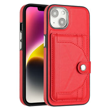 Load image into Gallery viewer, Shockproof Leather Phone Case with Card Holder, For iPhone 13, For iPhone 13 Pro, For iPhone 13 Pro Max, For iPhone 12 / 12 Pro, For iPhone 12 Pro Max, For iPhone 11, For iPhone 11 Pro, For iPhone 11 Pro Max