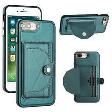 Load image into Gallery viewer, Shockproof Leather Phone Case with Card Holder, For iPhone XS Max, For iPhone XR, For iPhone X / XS, For iPhone SE 2022/SE 2020/6/7/8, For iPhone 6 Plus/7 Plus/8 Plus