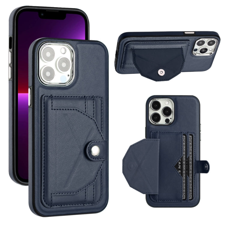 Shockproof Leather Phone Case with Card Holder, For iPhone 15 Pro Max, For iPhone 14, For iPhone 14 Plus, For iPhone 15 Pro, For iPhone 15 Plus, For iPhone 14 Pro, For iPhone 14 Pro Max, For iPhone 15