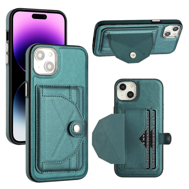 Shockproof Leather Phone Case with Card Holder, For iPhone 15 Pro Max, For iPhone 14, For iPhone 14 Plus, For iPhone 15 Pro, For iPhone 15 Plus, For iPhone 14 Pro, For iPhone 14 Pro Max, For iPhone 15