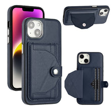 Load image into Gallery viewer, Shockproof Leather Phone Case with Card Holder, For iPhone 15 Pro Max, For iPhone 14, For iPhone 14 Plus, For iPhone 15 Pro, For iPhone 15 Plus, For iPhone 14 Pro, For iPhone 14 Pro Max, For iPhone 15