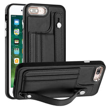 Load image into Gallery viewer, Shockproof Leather Phone Case with Wrist Strap, For iPhone XS Max, For iPhone XR, For iPhone X / XS, For iPhone SE 2022/SE 2020/6/7/8, For iPhone 6 Plus/7 Plus/8 Plus