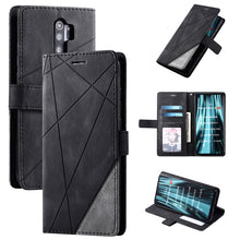 Load image into Gallery viewer, Skin Feel Splicing Horizontal Flip Leather Case with Holder &amp; Card Slots &amp; Wallet &amp; Photo Frame, For iPhone XS / X, For iPhone 11, For iPhone 11 Pro, For iPhone 11 Pro Max, For iPhone SE 2022 / SE 2020 / 8 / 7, For Xiaomi Redmi Note 8                  ...