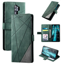 Load image into Gallery viewer, Skin Feel Splicing Horizontal Flip Leather Case with Holder &amp; Card Slots &amp; Wallet &amp; Photo Frame, For iPhone XS / X, For iPhone 11, For iPhone 11 Pro, For iPhone 11 Pro Max, For iPhone SE 2022 / SE 2020 / 8 / 7, For Xiaomi Redmi Note 8                  ...