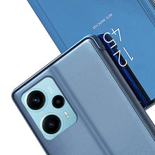 Load image into Gallery viewer, Plated Mirror Kickstand Flip Leather Phone Case, For Xiaomi Poco F5, For Xiaomi Poco F5 Pro