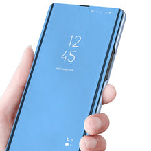 Load image into Gallery viewer, Plated Mirror Kickstand Flip Leather Phone Case, For Xiaomi Poco F5, For Xiaomi Poco F5 Pro
