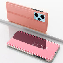 Load image into Gallery viewer, Plated Mirror Kickstand Flip Leather Phone Case, For Xiaomi Poco F5, For Xiaomi Poco F5 Pro
