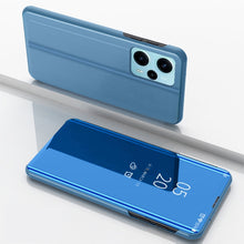 Load image into Gallery viewer, Plated Mirror Kickstand Flip Leather Phone Case, For Xiaomi Poco F5, For Xiaomi Poco F5 Pro