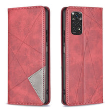 Load image into Gallery viewer, Rhombus Texture Magnetic Leather Phone Case, For Xiaomi Redmi Note 13 Pro+ 5G, For Xiaomi Redmi Note 13 Pro 5G, For Xiaomi 13T / 13T Pro / Redmi K60 Ultra, For Xiaomi Redmi K70 / K70 Pro, For Xiaomi Redmi 12 4G, For Xiaomi Poco F5 5G / Redmi Note 12 Tu...