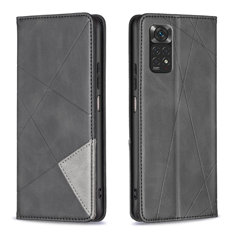 Rhombus Texture Magnetic Leather Phone Case, For Xiaomi Redmi Note 13 Pro+ 5G, For Xiaomi Redmi Note 13 Pro 5G, For Xiaomi 13T / 13T Pro / Redmi K60 Ultra, For Xiaomi Redmi K70 / K70 Pro, For Xiaomi Redmi 12 4G, For Xiaomi Poco F5 5G / Redmi Note 12 Tu...