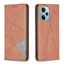 Load image into Gallery viewer, Rhombus Texture Magnetic Leather Phone Case, For Xiaomi Redmi Note 13 Pro+ 5G, For Xiaomi Redmi Note 13 Pro 5G, For Xiaomi 13T / 13T Pro / Redmi K60 Ultra, For Xiaomi Redmi K70 / K70 Pro, For Xiaomi Redmi 12 4G, For Xiaomi Poco F5 5G / Redmi Note 12 Tu...