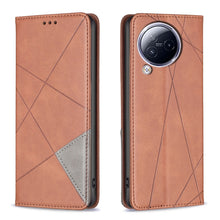 Load image into Gallery viewer, Rhombus Texture Magnetic Leather Phone Case, For Xiaomi Redmi Note 13 Pro+ 5G, For Xiaomi Redmi Note 13 Pro 5G, For Xiaomi 13T / 13T Pro / Redmi K60 Ultra, For Xiaomi Redmi K70 / K70 Pro, For Xiaomi Redmi 12 4G, For Xiaomi Poco F5 5G / Redmi Note 12 Tu...